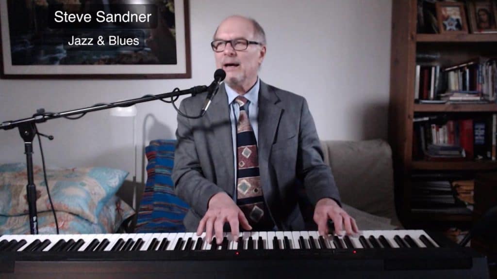 Steve plays jazz and blues